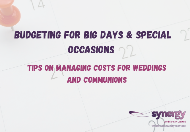 Managing Costs for Weddings and Communions