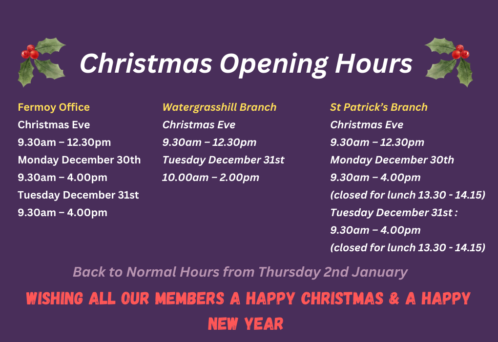 Christmas Opening Hours 2024