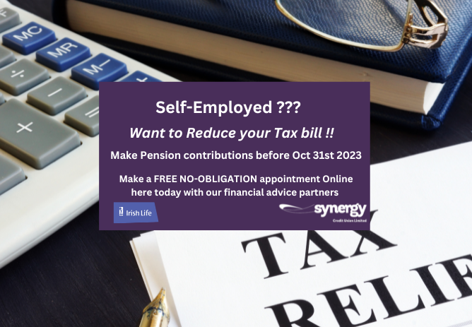 Self Employed? Reduce your tax bill with a pension